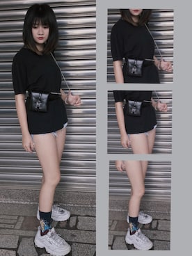 「素T」｜一米五小隻女さん（レディース・152cm）の秋コーディネート