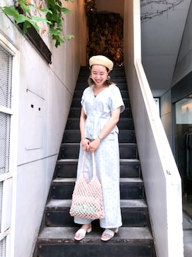 ナオコさん（レディース・155cm）の夏コーディネート