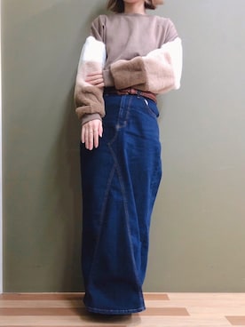 「グリンパcode🌹Kumamoto＿大江」｜nonaさん（レディース・152cm）の冬コーディネート