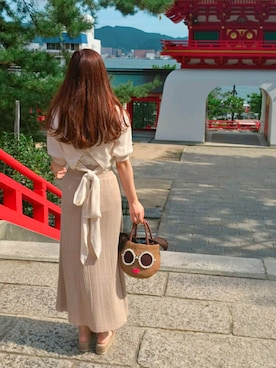 m*さん（レディース・165cm）の春コーディネート