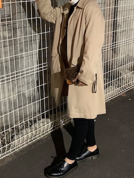 「URBAN RESEARCH（アーバンリサーチ）のアイテム（トレンチコート）」を使った、yamatoさん（メンズ・171cm）の春コーディネート