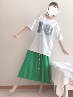 絹衣さん（レディース・165cm）の夏コーディネート