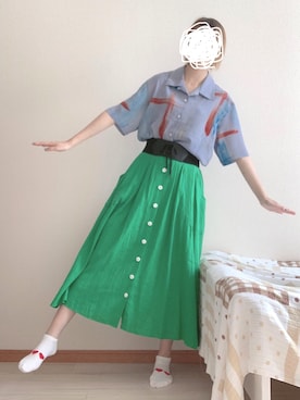 絹衣さん（レディース・165cm）の夏コーディネート