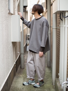 「theSakaki」｜KEN MATSUMOTO さん（メンズ・178cm）の冬コーディネート