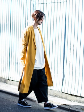 「FFIXXED STUDIOS（フィックスステュディオス）のアイテム」を使った、KEN MATSUMOTO さん（メンズ・178cm）の冬コーディネート