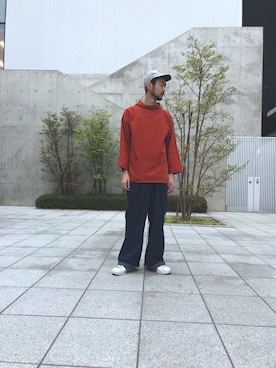 「ロールアップ」｜「アイテム（その他トップス）」を使った、KEN MATSUMOTO さん（メンズ・178cm）の春コーディネート