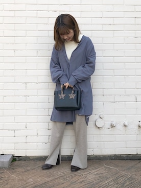 「ACCOMMODE（アコモデ）のアイテム」を使った、Mizuho.Mさん（レディース・151cm）の秋コーディネート