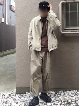 「KLEMAN（クレマン）の＜KLEMAN＞ PADRE/シューズ（モカシン/デッキシューズ）」を使った、beanさん（メンズ・176cm）の秋コーディネート