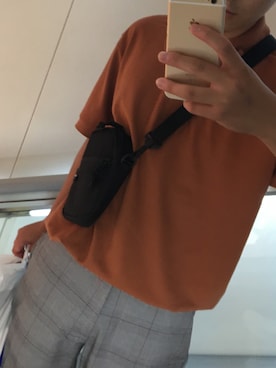 「ジーユーコーデ」｜「アイテム（スラックス）」を使った、なおさん（メンズ・165cm）の夏コーディネート