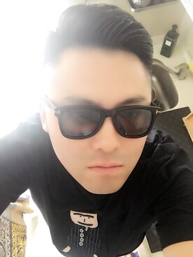 「DOLCE&GABBANA（ドルチェアンドガッバーナ）のアイテム（Tシャツ/カットソー）」を使った、翔麟さん（メンズ・185cm）の冬コーディネート