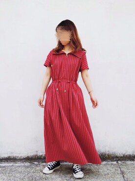 「B7（ベーセッツ）のアイテム」を使った、タイラさん（レディース・152cm）の春コーディネート