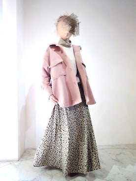 「B7（ベーセッツ）のアイテム」を使った、タイラさん（レディース・152cm）の秋コーディネート