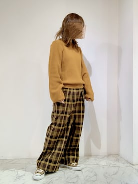 「B7（ベーセッツ）のアイテム」を使った、タイラさん（レディース・152cm）の冬コーディネート