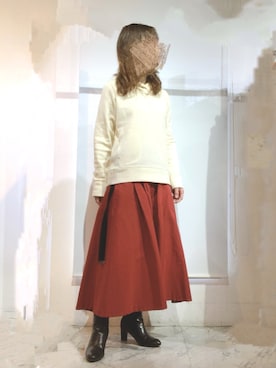 「B7（ベーセッツ）のアイテム」を使った、タイラさん（レディース・152cm）の春コーディネート