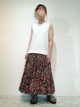 「Annc（アンク）のアイテム」を使った、タイラさん（レディース・152cm）の夏コーディネート