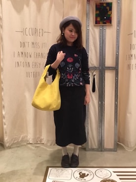 tunaさん（レディース・160cm）の冬コーディネート