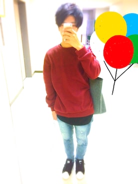 iyadaさん（メンズ・173cm）の冬コーディネート
