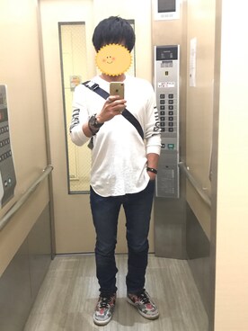 「LAST LIBERTY（ラストリバティ）のアイテム」を使った、TJさん（メンズ・165cm）の春コーディネート