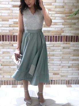 「AIMER（エメ）のアイテム（アクセサリー）」を使った、AIMERさん（レディース・160cm）の冬コーディネート