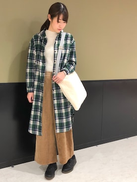 hasumin🐱さん（レディース・167cm）の冬コーディネート