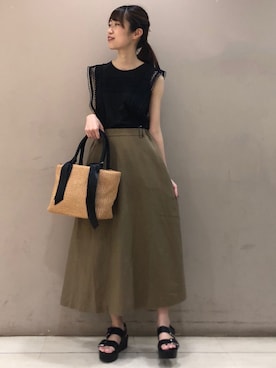 hasumin🐱さん（レディース・167cm）の夏コーディネート