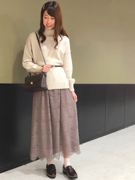 hasumin🐱さん（レディース・167cm）の冬コーディネート