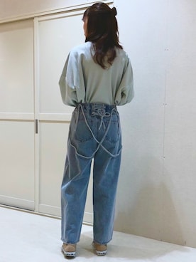 「ELENCARE DUE（エレンカーレデュエ）のアイテム」を使った、hasumin🐱さん（レディース・167cm）の春コーディネート