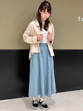 hasumin🐱さん(レディース・167cm)の春コーディネート