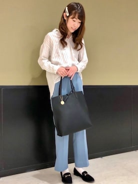 「ELENCARE DUE（エレンカーレデュエ）のアイテム」を使った、hasumin🐱さん（レディース・167cm）の春コーディネート