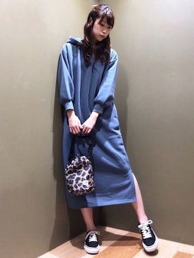 「Drifter（ドリフター）のアイテム」を使った、hasumin🐱さん（レディース・167cm）の秋コーディネート