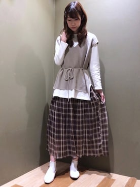 hasumin🐱さん（レディース・167cm）の秋コーディネート