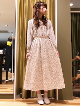 「ELENCARE DUE（エレンカーレデュエ）のアイテム」を使った、hasumin🐱さん（レディース・167cm）の冬コーディネート