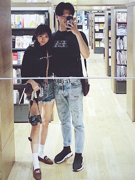 「DIESEL（ディーゼル）のアイテム」を使った、まりいさん（メンズ・181cm）の秋コーディネート