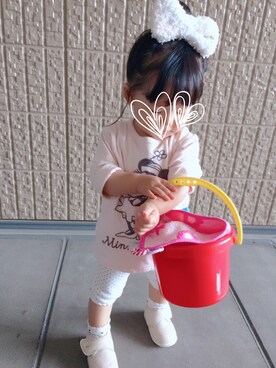 「ミニコーデ」｜saさん（キッズ・70cm）の夏コーディネート