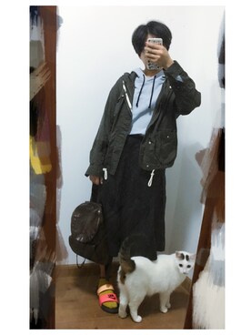 タヌキさんのコーディネート