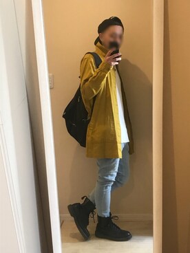 「COREFIGHTER（コアファイター）のアイテム（キャップ）」を使った、supponさん（メンズ・167cm）の春コーディネート