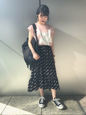 risaさんの（CONVERSE TOKYO | コンバーストウキョウ）を使ったコーディネート