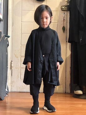 「kids」｜「アイテム（アンサンブル）」を使った、mmcissさん（レディース・168cm）の春コーディネート