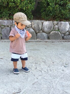 「1歳6ヶ月」｜「アイテム（その他）」を使った、aoさん（キッズ・80cm）の夏コーディネート