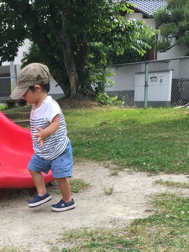 「1歳6ヶ月」｜「アイテム（その他）」を使った、aoさん（キッズ・80cm）の夏コーディネート
