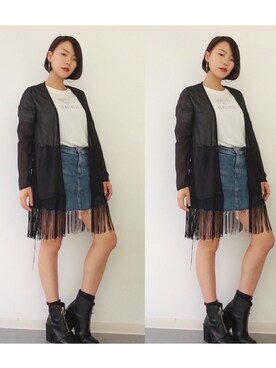 河合美咲さんのコーディネート