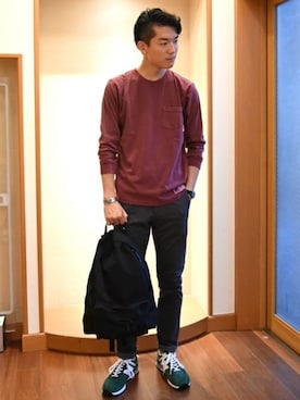 坂本さん（メンズ・180cm）の夏コーディネート