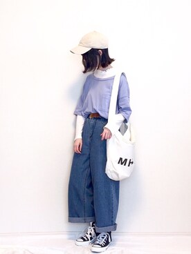 karimeroさん（レディース・152cm）の春コーディネート