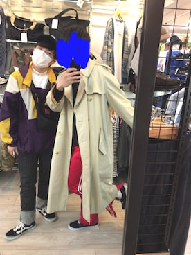 「BEAUTY&YOUTH UNITED ARROWS（ビューティーアンドユースユナイテッドアローズ）のアイテム（ナイロンジャケット）」を使った、うたそさん（メンズ・165cm）の春コーディネート