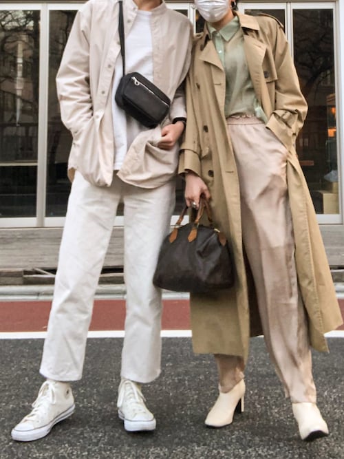 SLOBE IENA スローブイエナ　ビッグトレンチコート　ベージュ 20210312162946960_500.jpg