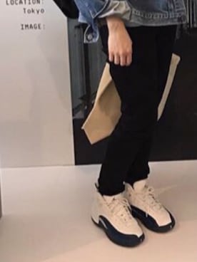 「Jordan」｜「アイテム（デニムジャケット）」を使った、cocoさん（レディース・164cm）の春コーディネート