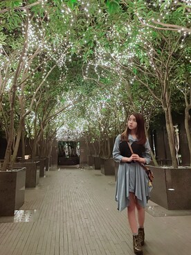 「CECIL McBEE（セシルマクビー）のアイテム（ワンピース/ドレス）」を使った、ヴィーナ Vinaさん（レディース・158cm）の冬コーディネート