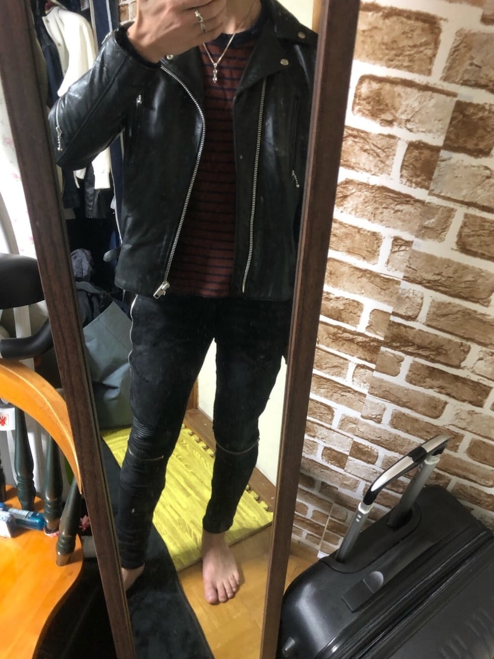 AMIRI MX2 Black Jeans 31 YB着用