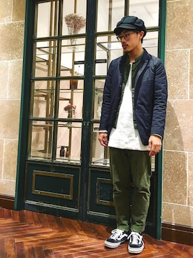 まきたく@休止中さん（メンズ・171cm）の冬コーディネート