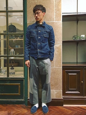 まきたく@休止中さん（メンズ・171cm）の冬コーディネート